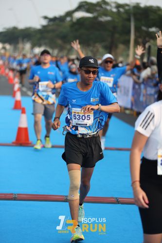 Race photo from ISOPlus Run 2024 Jakarta