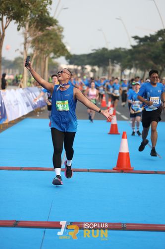 Race photo from ISOPlus Run 2024 Jakarta