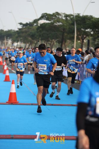 Race photo from ISOPlus Run 2024 Jakarta