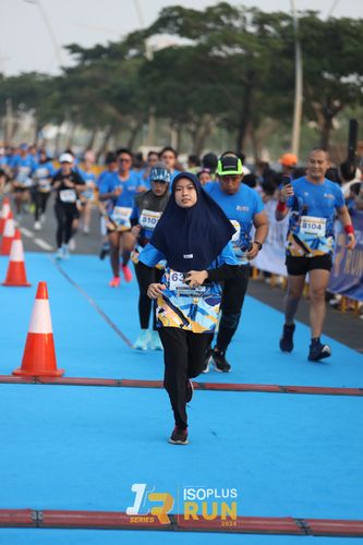 Race photo from ISOPlus Run 2024 Jakarta