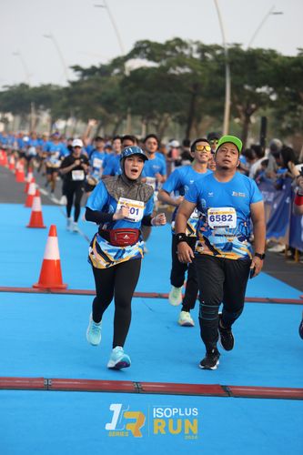 Race photo from ISOPlus Run 2024 Jakarta