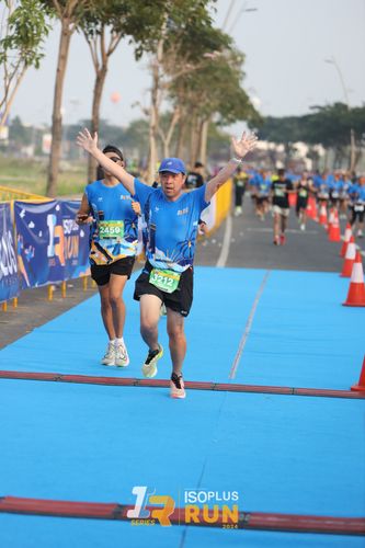 Race photo from ISOPlus Run 2024 Jakarta