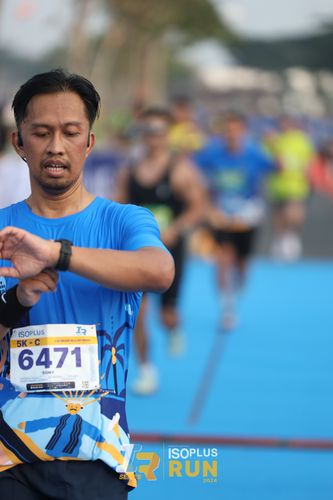 Race photo from ISOPlus Run 2024 Jakarta