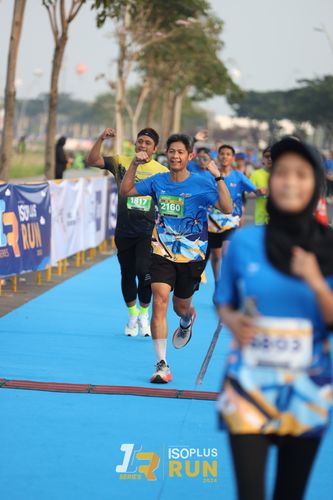 Race photo from ISOPlus Run 2024 Jakarta