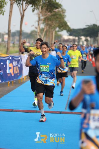 Race photo from ISOPlus Run 2024 Jakarta