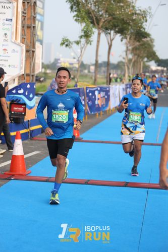 Race photo from ISOPlus Run 2024 Jakarta