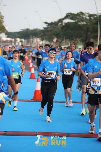 Race photo from ISOPlus Run 2024 Jakarta
