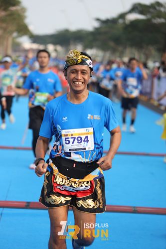 Race photo from ISOPlus Run 2024 Jakarta