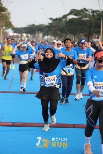 Race photo from ISOPlus Run 2024 Jakarta