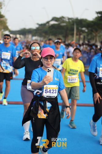 Race photo from ISOPlus Run 2024 Jakarta