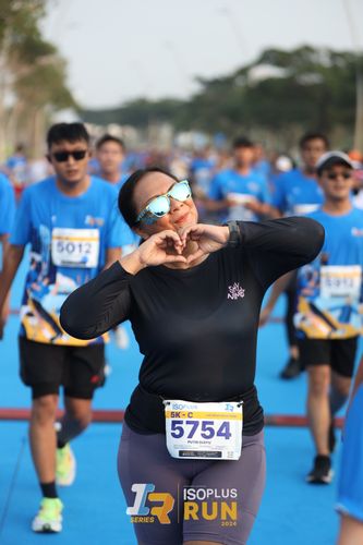 Race photo from ISOPlus Run 2024 Jakarta