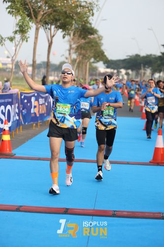 Race photo from ISOPlus Run 2024 Jakarta