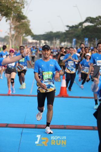 Race photo from ISOPlus Run 2024 Jakarta