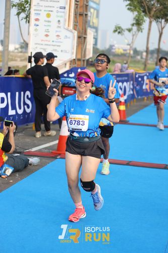 Race photo from ISOPlus Run 2024 Jakarta