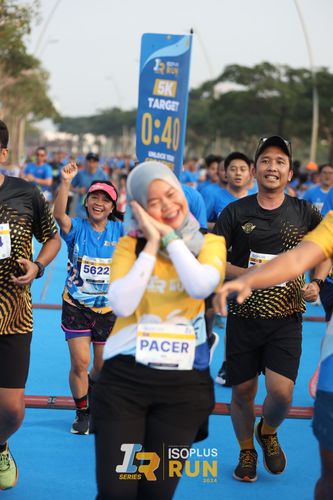 Race photo from ISOPlus Run 2024 Jakarta