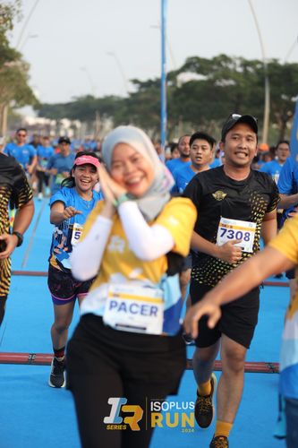 Race photo from ISOPlus Run 2024 Jakarta