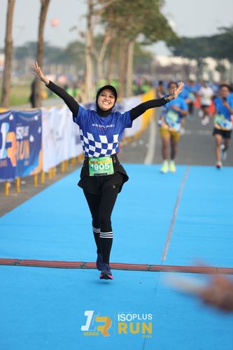 Race photo from ISOPlus Run 2024 Jakarta