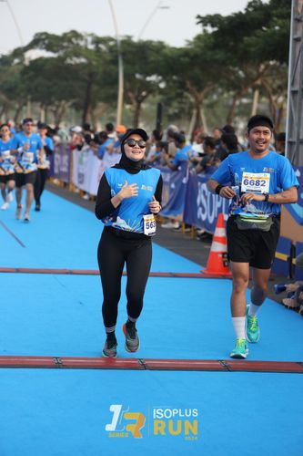 Race photo from ISOPlus Run 2024 Jakarta