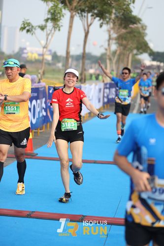 Race photo from ISOPlus Run 2024 Jakarta
