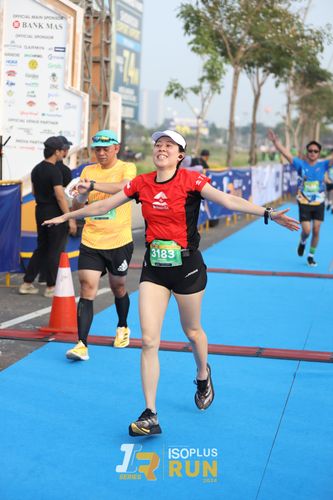 Race photo from ISOPlus Run 2024 Jakarta