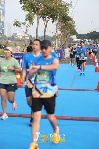 Race photo from ISOPlus Run 2024 Jakarta