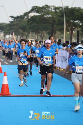 Race photo from ISOPlus Run 2024 Jakarta