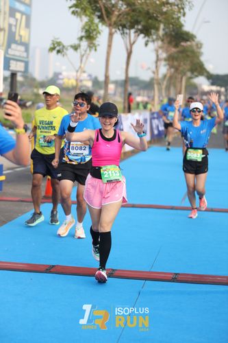 Race photo from ISOPlus Run 2024 Jakarta