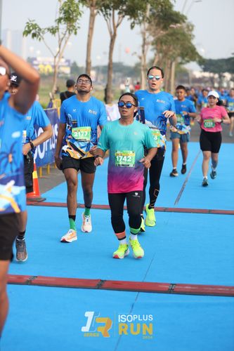 Race photo from ISOPlus Run 2024 Jakarta