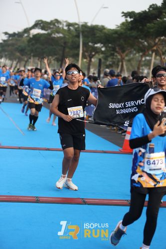 Race photo from ISOPlus Run 2024 Jakarta