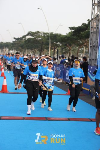 Race photo from ISOPlus Run 2024 Jakarta