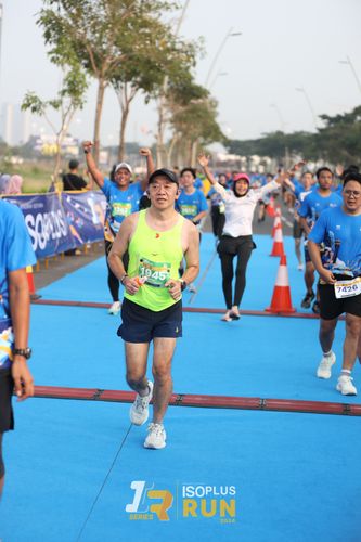 Race photo from ISOPlus Run 2024 Jakarta