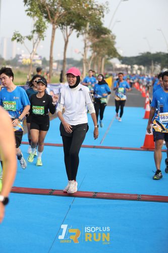 Race photo from ISOPlus Run 2024 Jakarta