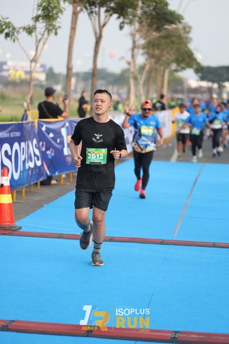 Race photo from ISOPlus Run 2024 Jakarta
