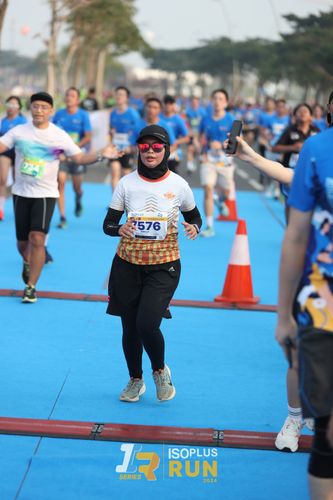 Race photo from ISOPlus Run 2024 Jakarta