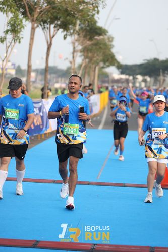 Race photo from ISOPlus Run 2024 Jakarta