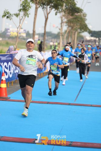Race photo from ISOPlus Run 2024 Jakarta