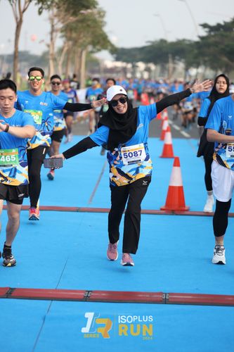 Race photo from ISOPlus Run 2024 Jakarta
