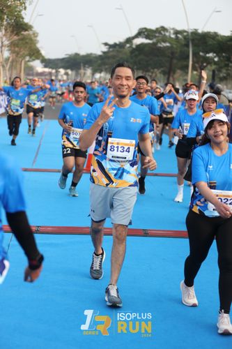 Race photo from ISOPlus Run 2024 Jakarta
