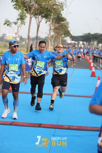 Race photo from ISOPlus Run 2024 Jakarta