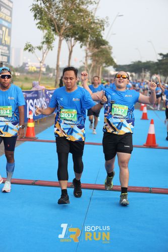 Race photo from ISOPlus Run 2024 Jakarta