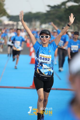 Race photo from ISOPlus Run 2024 Jakarta