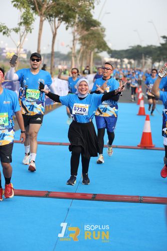 Race photo from ISOPlus Run 2024 Jakarta