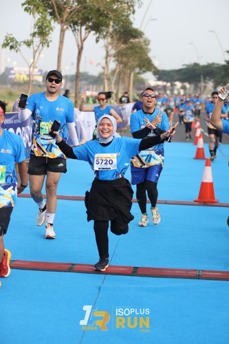 Race photo from ISOPlus Run 2024 Jakarta