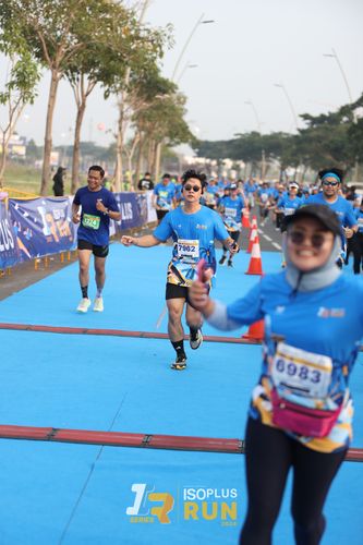 Race photo from ISOPlus Run 2024 Jakarta