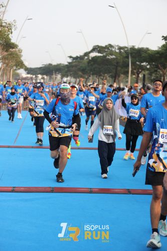 Race photo from ISOPlus Run 2024 Jakarta
