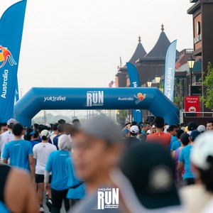 Race photo from YUK TRAVEL RUN
