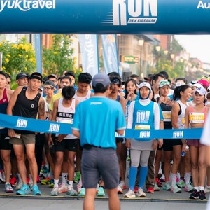 Race photo from YUK TRAVEL RUN