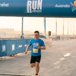 Race photo from YUK TRAVEL RUN