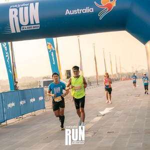 Race photo from YUK TRAVEL RUN