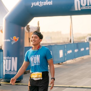 Race photo from YUK TRAVEL RUN